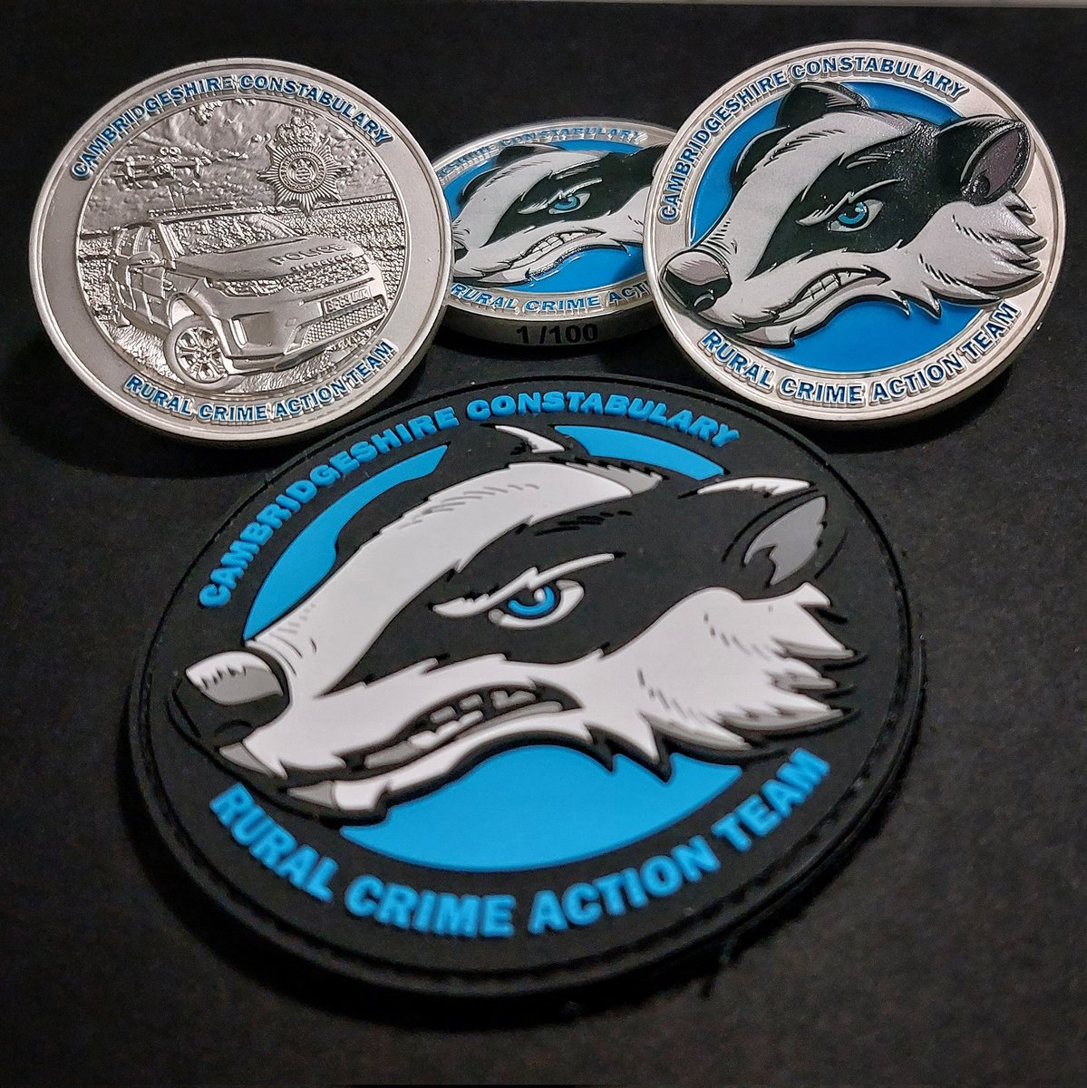 InfoCoinsClub's tweet photo. Due to their popularity, we've produced more Coins &amp; Patches to meet demand in some different finishes for our client... Including 20 special gold #challengecoins 🪙

Small number up for sale as charity fundraiser...
Details email... Rcatcoin@gmail.com https://t.co/tW5ryepjiK
