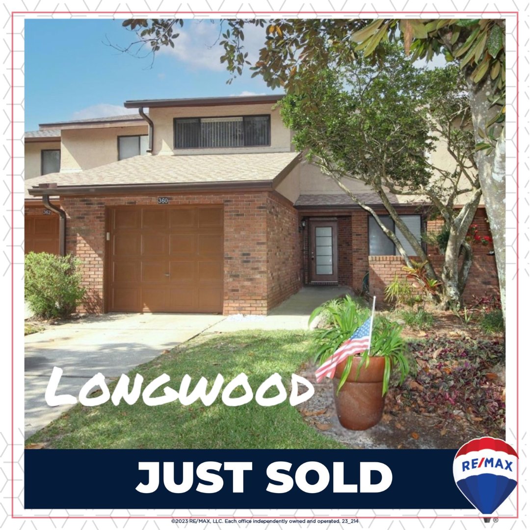 🔥SOLD IN LONGWOOD🔥 
Everything we touch turns to sold from Lakeland to DeLand!!!  Your Edge in the Orlando Real Estate Market. Call / text us at 321-939-3004 to arrange a personal consultation. 
 #remax #zillow #realestate #remaxmarketplace #sold #orlandoflorida #longwoodfl