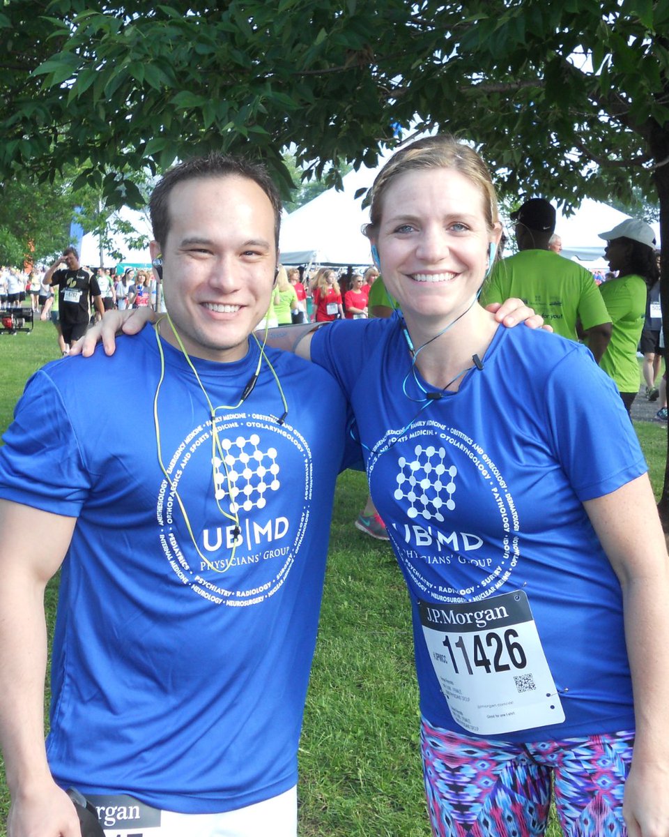 UB_Neurosurgery's tweet photo. #FlashbackFriday 📸
Dr. @babybrainmd Dr. Meyers representing #TeamUBNS and #UBMD at the 2016 @jpmorgan #CorporateChallenge. https://t.co/CYYbGHNQRR