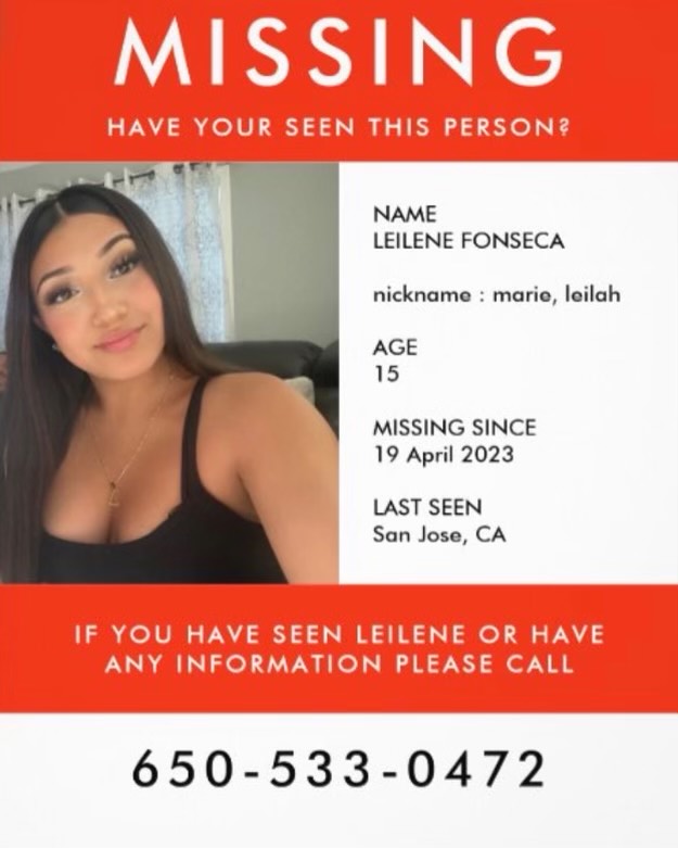 997now's tweet photo. Hey #BayArea! We're amplifying this for the family of Leilene Fonseca from #SanJose! Her family are listeners of the station. If you have any information, please call 650-533-0472, so we can bring her home! Retweet &amp; Share 🙏✨

#LeileneFonseca https://t.co/rV073jpRJI