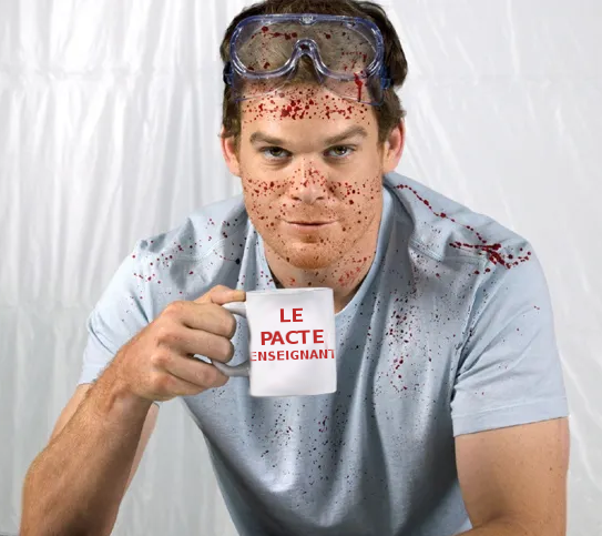 MathsRouge's tweet image. Le #PacteEnseignant : es-tu prêt à saigner ?