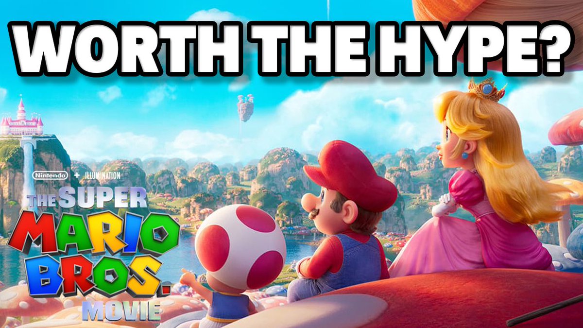 SPINDASH77's tweet image. I made a review of #TheSuperMarioBrosMovie!! I got a little creative with my title cards in this one and I’d really like if you could see them!!