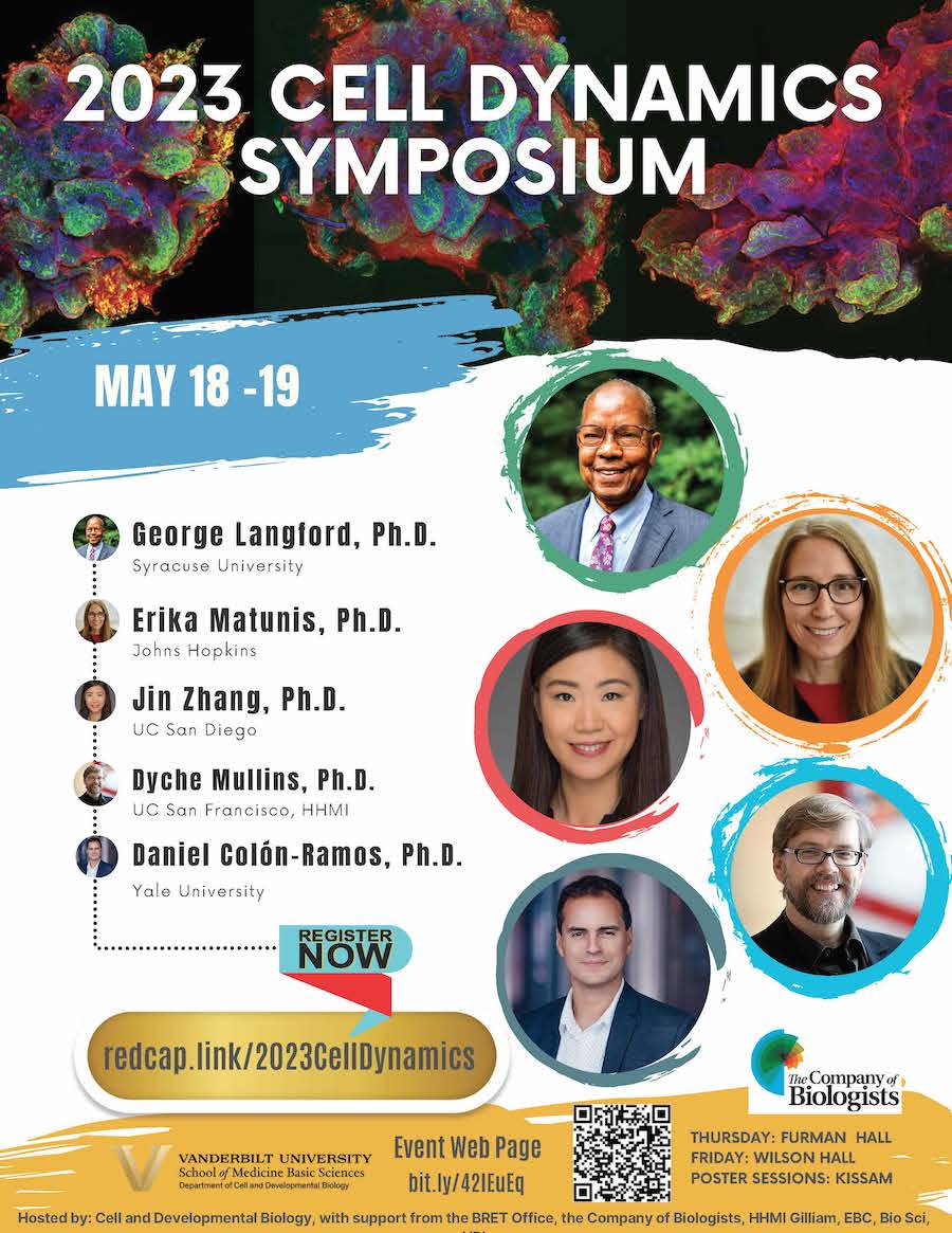 macara_ian's tweet image. Exciting speakers at our 2023 cell dynamics symposium! - this May 18-19