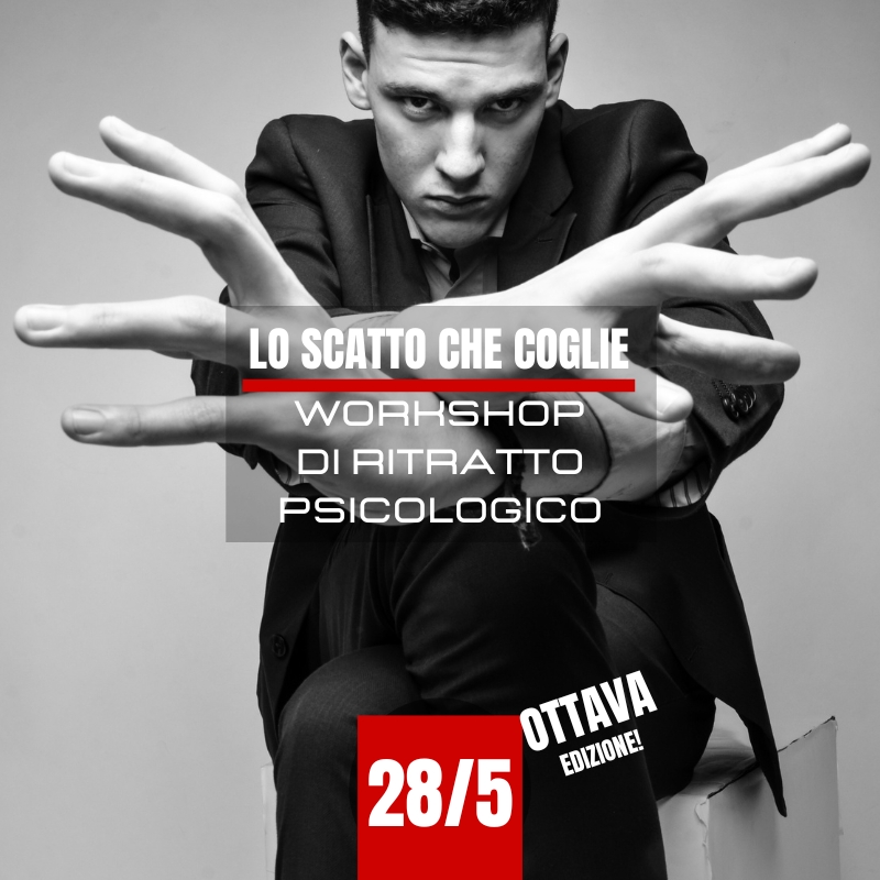 📷 Scopri cosa Psicologia e Fotografia possono "fare" insieme! Workshop "LO SCATTO CHE COGLIE"
Impara a fare una fotografia di ritratto psicologico che unisca creatività ed emozioni. 🤩

 #fotografia #psicologia #ritratto #workshop  #autoritratto
 robotti.it/corsi-photosho…