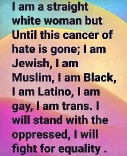 If you agree with the meme, please follow me, RT, and drop a 💙 Let's #connectblue. #DiversityandInclusion