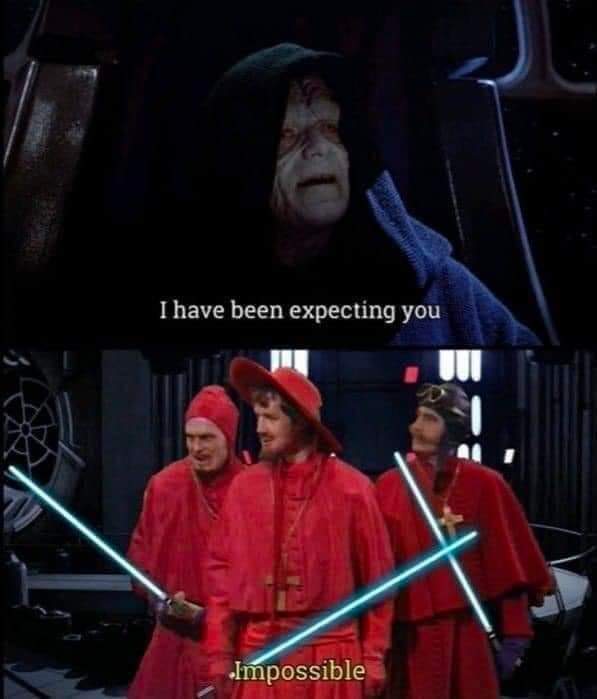 Author_PCorrell's tweet image. #starwars #monthypython