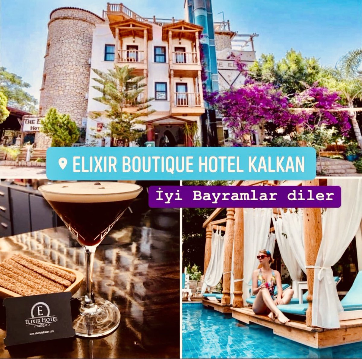 theelixirhotel's tweet photo. Mutlu Bayramlar #kalkan #bayram #ramazan #sekerbayramı #Turkey #hotel https://t.co/U2YEbfnMo5