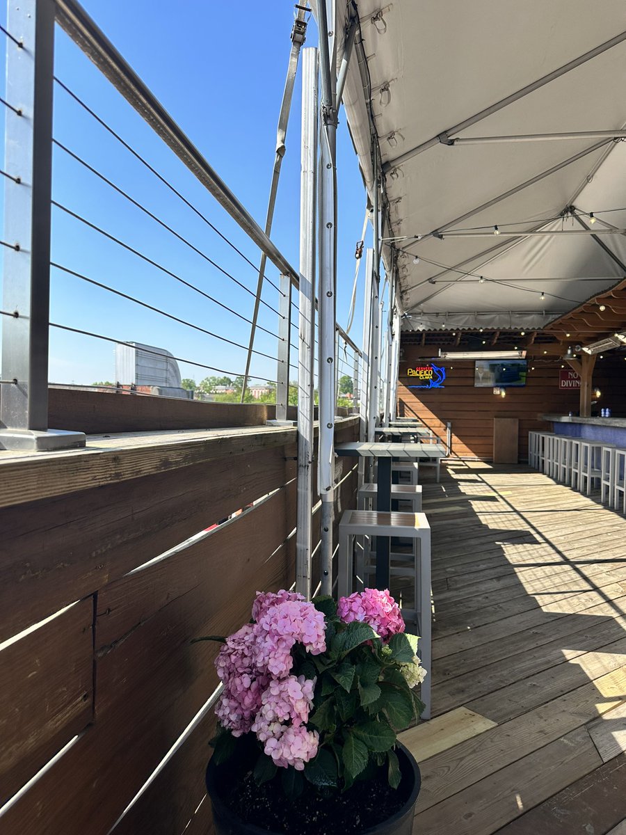 Got staycation plans? How about $3 tacos & $5  beers. #basetan #hh #weekendindc #rooftop #bar