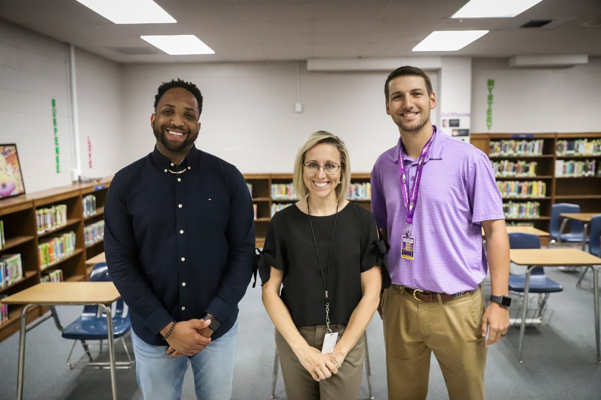 CISEagles's tweet photo. We are so excited to share with you our new Admin Team at Campbellsville Middle School! We can’t wait to see this team in action beginning next school year!! 🦅💜💛

CMS Assistant Principal || Zach Durham

CMS Guidance Counselor || George Boyd

CMS Principal || Hannah Jones https://t.co/ZIUimx0cWu