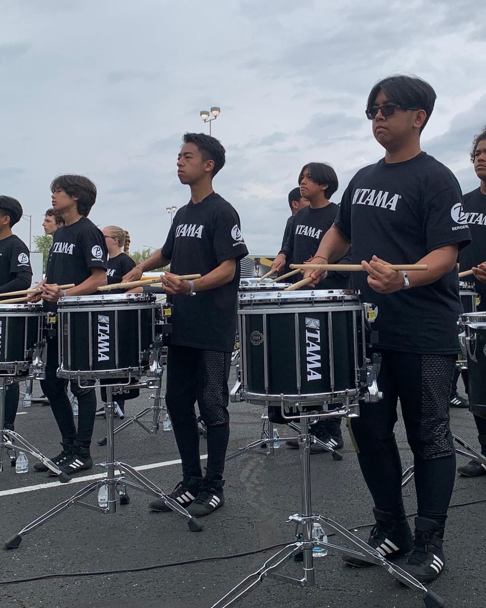 TAMAofficial's tweet image. In the lot with Vista Murrieta HS at WGI World Championships. @wgipercussion @vmhsband @vistamurrietasnareline #tama #wgi2023 #wgipercussion #drumline
