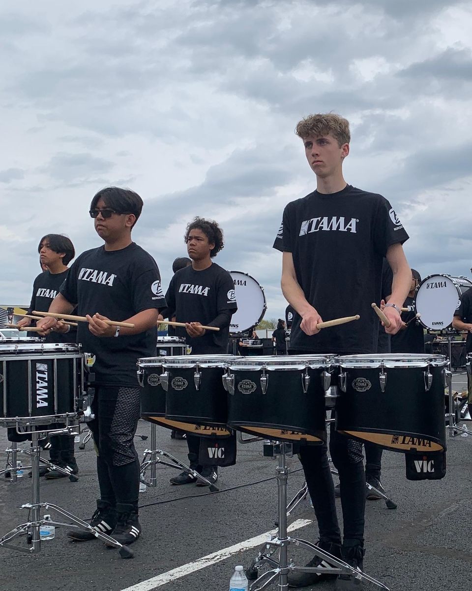 TAMAofficial's tweet image. In the lot with Vista Murrieta HS at WGI World Championships. @wgipercussion @vmhsband @vistamurrietasnareline #tama #wgi2023 #wgipercussion #drumline