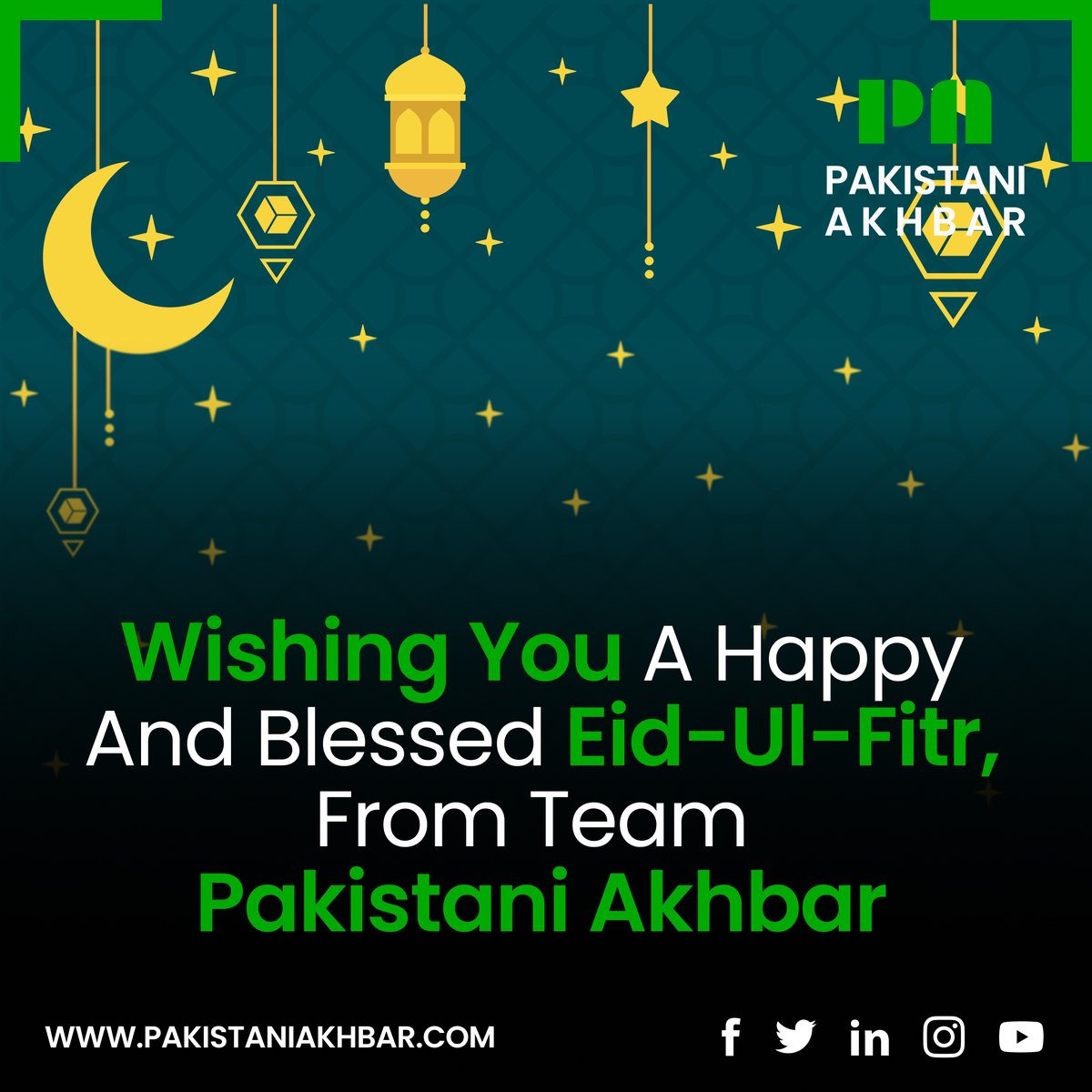 dailyPakAkh's tweet photo. Wishing you and your family a happy and blessed Eid-ul-Fitr, Regards Team Pakistani Akhbar
.
.
.
#PakistaniAkhbar #EID2023 #eidulfitr #saudiarabia #Shawwal #ramadanmubarak #chandraat https://t.co/j8X1bg9WBv