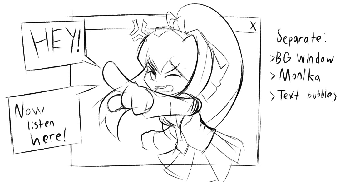 SirDusterBuster's tweet photo. Rough sketches I did for the Wilted cut-ins that i just found https://t.co/siPk1srjXu