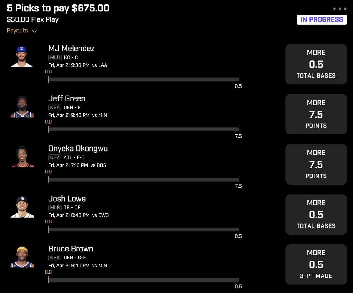 PropEdges on Twitter "PrizePicks has a promo today where the implied