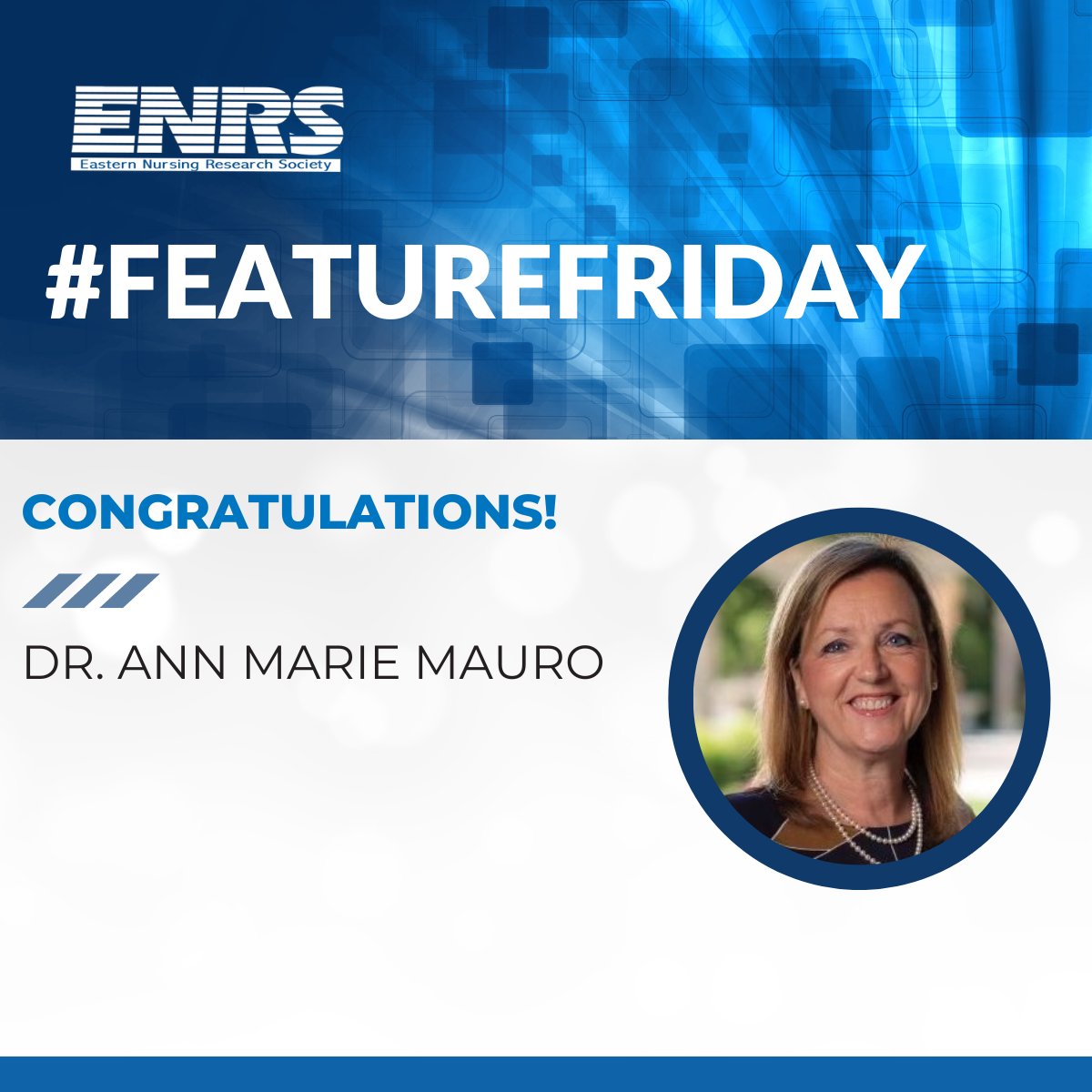 ENRS_Science's tweet image. Congratulations to Dr. Ann Marie Mauro who received the 2023 ENRS President's Award for Outstanding Service at the ENRS Annual Scientific Sessions.