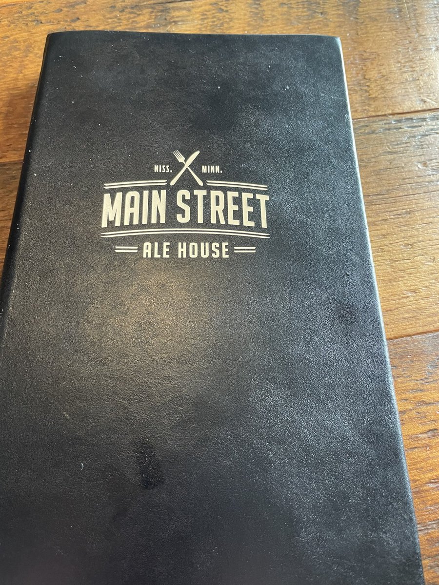 JeremyMillsop's tweet photo. Stop No. 3 of the day and No. 12 of the #DispatchDiningGuide2023 is Main Street Ale House in downtown Nisswa. The third Foy Family establishment. Chef Quinn is the man with the culinary plan here. I heard something about a salmon entree. @brd_dispatch https://t.co/nzisfQYcqY