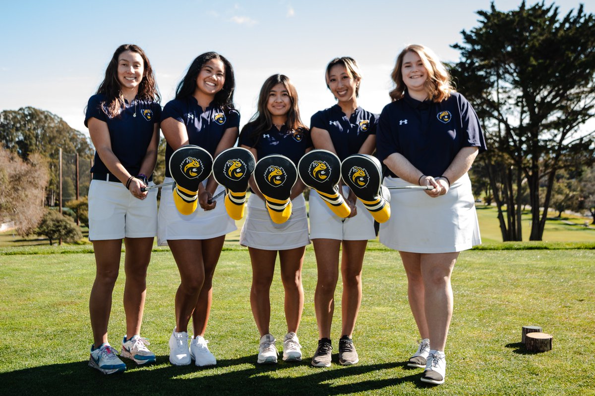 UCSCAthletics's tweet image. UC Santa Cruz is in 2nd place after a fun Round 1 at @ASC_sports championship.
UCSC shot 314, two shots behind UT Dallas. All five Banana Slugs were in top-5 over the day, with Mikaela Paracuelles finishing in 2nd with a 77.  Riley Birch is in 6th &amp;amp; Alyssa Yee is in 7th.
#goslugs
