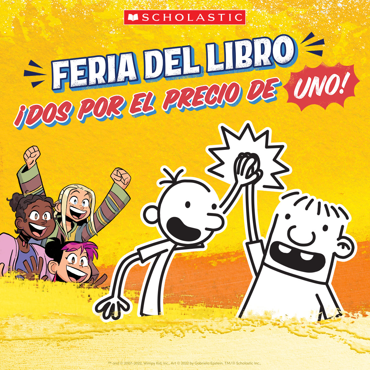 ¡Es hora de nuestra Feria del Libro de Primavera BOGO! ¡Vamos a despertar algo de #bookjoy!
