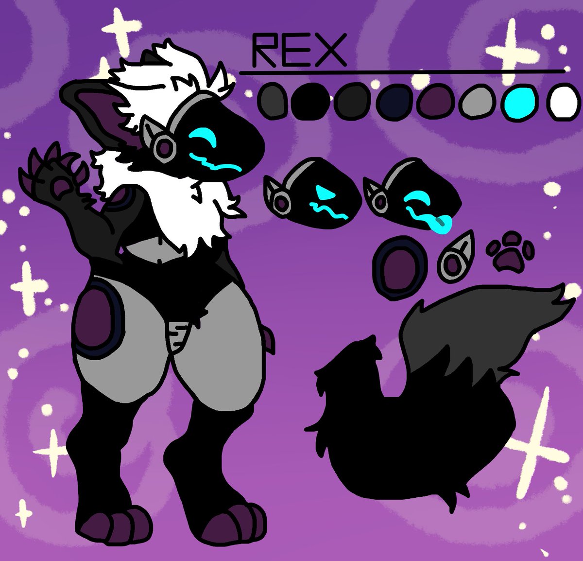 💙 Rex The Protogen 💜 tweet media