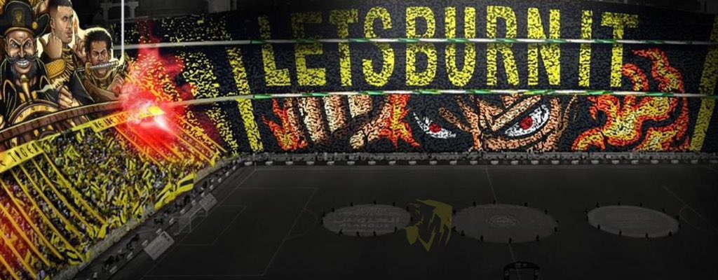 عاااجل عااااجل - 🚨🚨🚨

تيفو نادي الاتحاد ضد الهلال مستوحاة من انمي #ONEPIECE و عبراة مكتوب فيها "يلا نشعللها" 😰😰😰😰😰😰😰😰😰