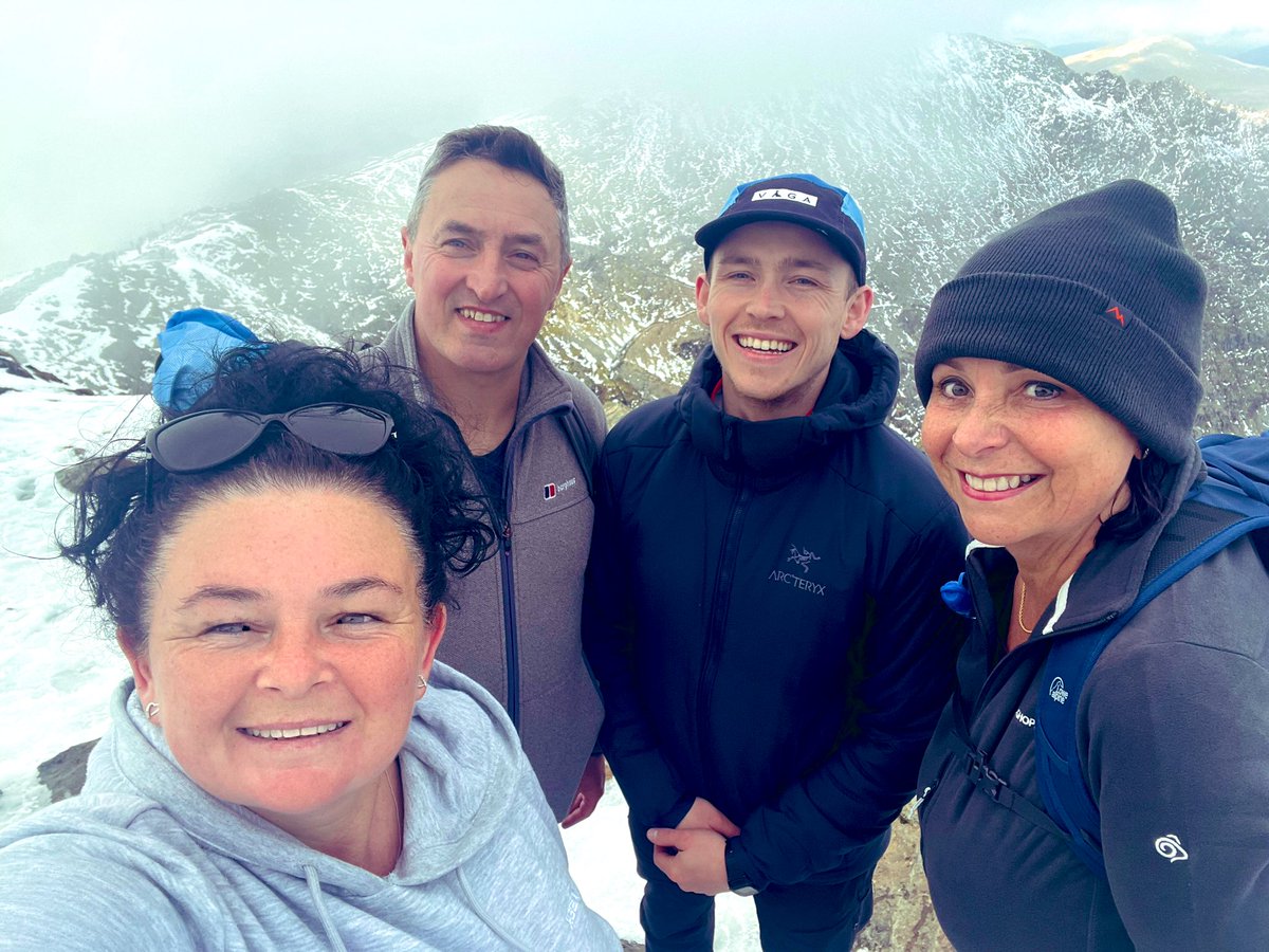 AmandaJane75's tweet photo. Nearly a week since we climbed Snowdon with @ClimbSnowdon and our amazing guide Connor! A super tough day but completely breathtaking and unforgettable! We loved it ♥️ Here’s a few pics @geonobby 🗻🥰 https://t.co/ws8hau3RWx