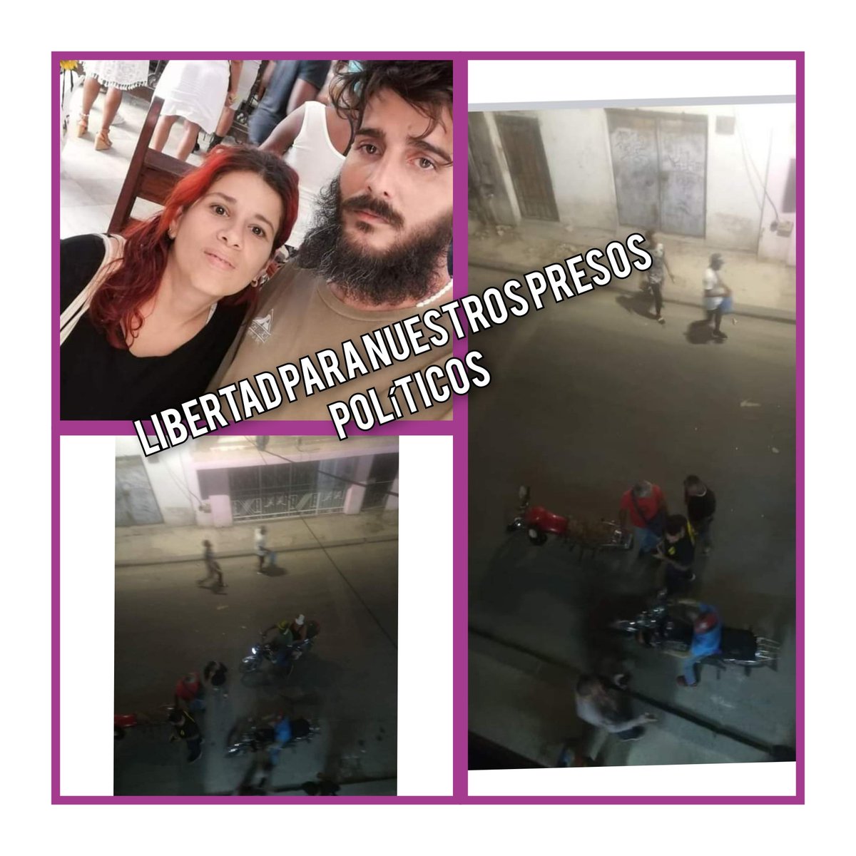 Exigimos libertad para nuestro hermano yasmani libre no mas represion desde ayer esta detenido en villa marista.
#LibertadParaLosPresosPoliticos
