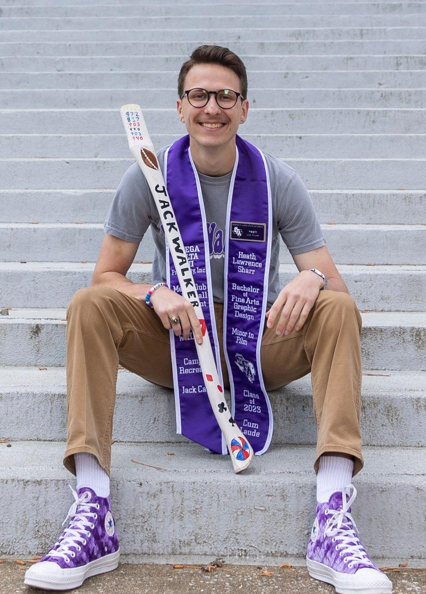 SFASU's tweet photo. We're thrilled to celebrate #SFASpiritFriday by recognizing the 2023 #BestOfSFA award recipients! Michalla Byrd of Joaquin, Heath Sharr of Jacksonville, Jay Teamer of Lewisville, and Curtis Tran of Nacogdoches are this year's winners. 🎉 

Read more: https://t.co/UWbamVcRly 💜 https://t.co/T9iJf3iSPN