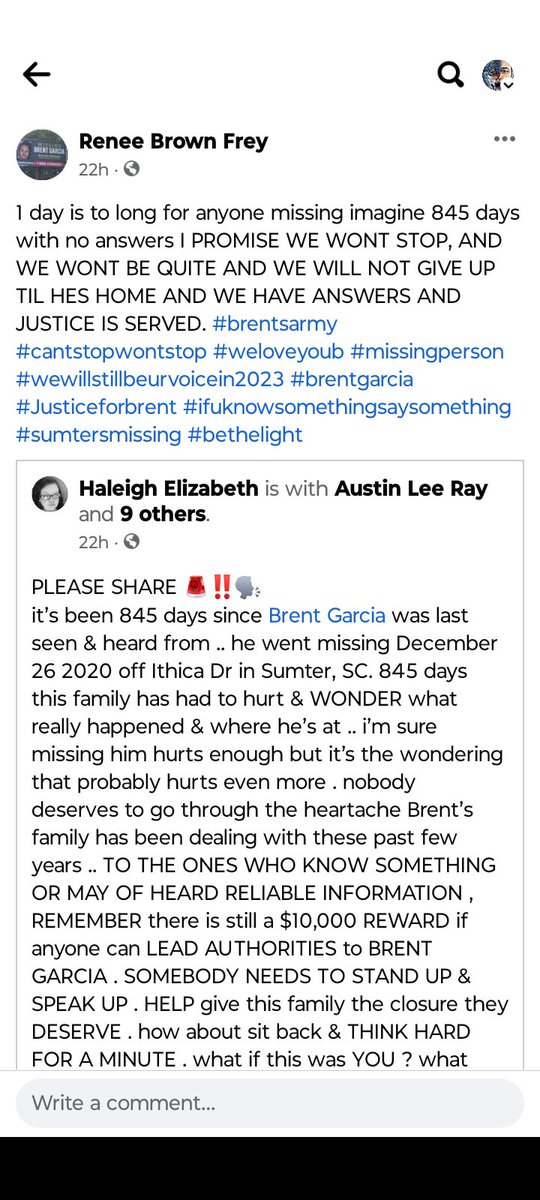 Please share this post help bring home my sister's nephew help get the word out  if u need a link to share DM me help her get answers
#TeamWolfSideTv