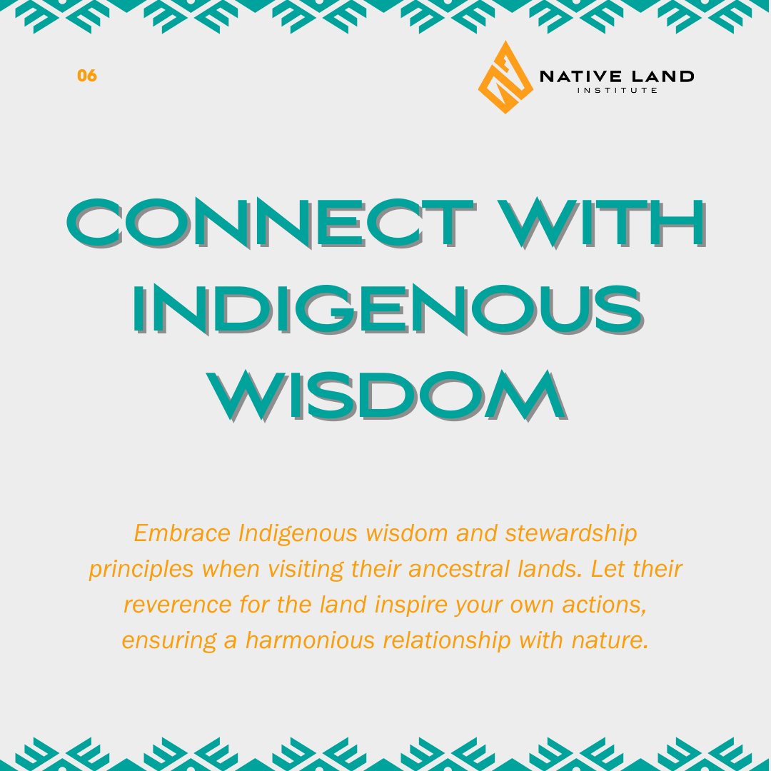 nativelandinst's tweet photo. So as you get ready to participate in any #EarthDay2023 activities or outings, here are some quick tips and reminders of how to respectfully recreate and enjoy Indigenous ancestral lands: #NativeLandInstitute #LivingLandscapes #IndigenousHomelands #nmpol #nmleg https://t.co/byVdbjYaFV