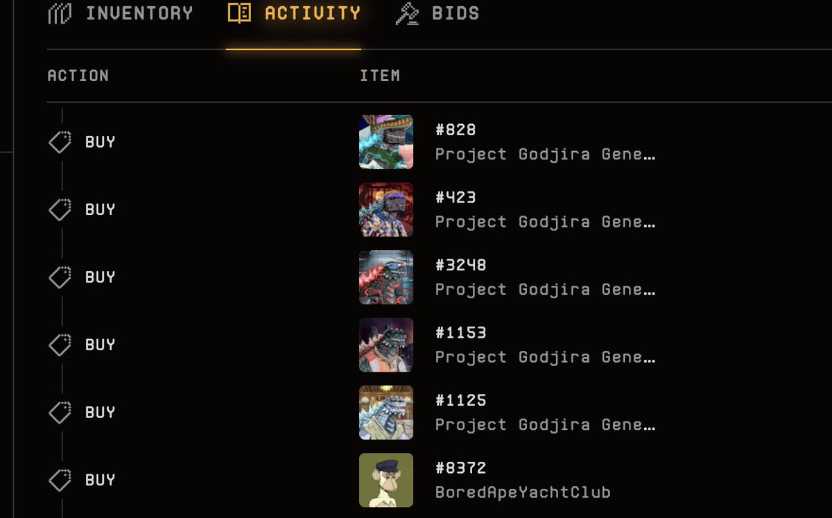 Swept 5 off another undervalued NFT, especially with what's about to drop. @PGodjira Gen 2s 😉
Giving away couple to those who are still surviving this bear. Comment the best utility one can get from web 3 with the hashtag #PGbuilds :)
Note: NFTs will have a 1 month vesting