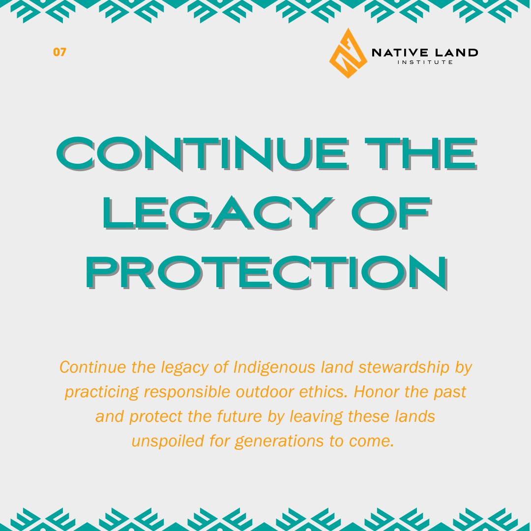 nativelandinst's tweet photo. So as you get ready to participate in any #EarthDay2023 activities or outings, here are some quick tips and reminders of how to respectfully recreate and enjoy Indigenous ancestral lands: #NativeLandInstitute #LivingLandscapes #IndigenousHomelands #nmpol #nmleg https://t.co/byVdbjYaFV