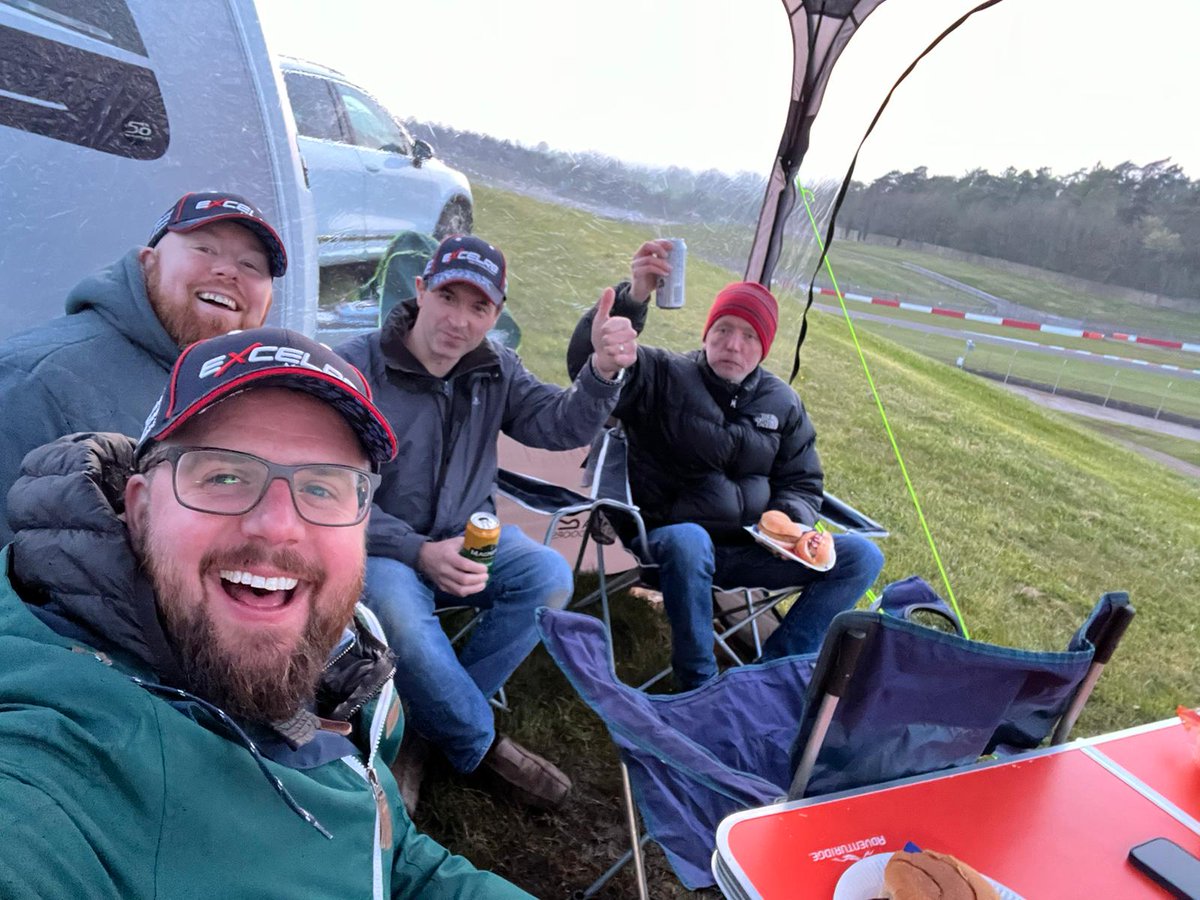 Inferijim's tweet image. All set up ready for the first weekend of the BTCC. Let&apos;s go 🎉🎉🎉 #BTCC #excelr8