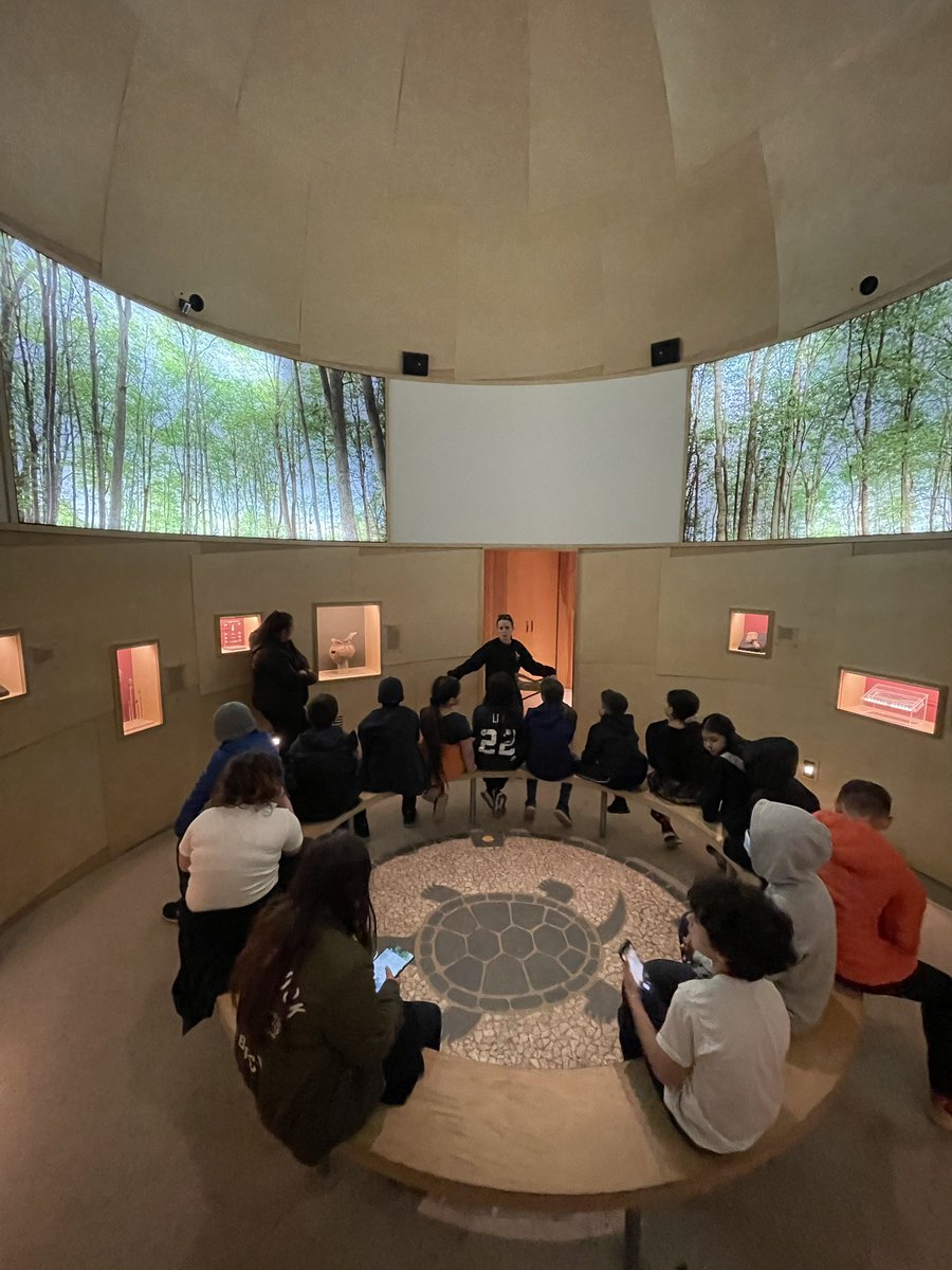 MrTinto_'s tweet photo. Tons of fun learning about our history today and the innovative practices of First Nations peoples at Crawford Lake conservation area. We loved the hike, learning about longhouses and playing lacrosse!   @DArcyTCDSB https://t.co/RbPoPl2yLA