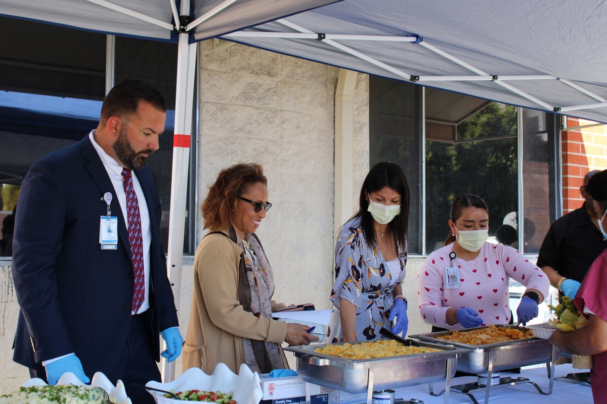 CHAHPMedCenter's tweet photo. CHA Hollywood Presbyterian hosted a celebration for Chalet, our Acute Care facility that was awarded ‘Best Nursing Home’ by U.S. News & World Report for 2022 – 2023! Only 16% of skilled nursing facilities in the U.S. earned this designation this year. #CHAHPMC #SubAcute https://t.co/bOU6pVlYL8