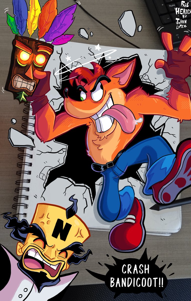 wolfang & the fail heroes tweet media