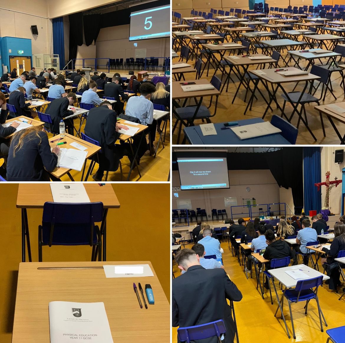 StJoesRCpe's tweet photo. Lots of video and exam questions through deliberate practice for the Year 11 GCSE learners today “ It's not the will to win that matters-everyone has that. It's the will to prepare to win that matters” #inittogether #everymarkcounts https://t.co/iwwzOie9i8