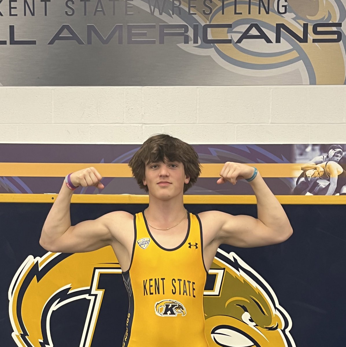 Great official visit at Kent State this week! Thank you coach <a href="/DannyMitcheff/">Dan Mitcheff</a> and coach <a href="/JimAndrassy/">James Andrassy</a> for having me out.