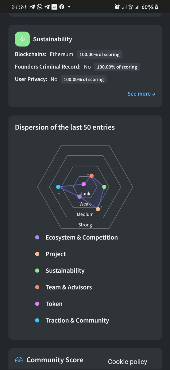 Donchrispy's tweet photo. I scored the @kollect_cards token on the @theKryptview app today and discovered that @kollect_cards is the NFT hub and metaverse playground that brings life and adds value to users NFT collections. 
@theKryptview #Kryptview #DYOR #Research2Earn @kollect_cards #Kollect https://t.co/AMJ2LwBugu