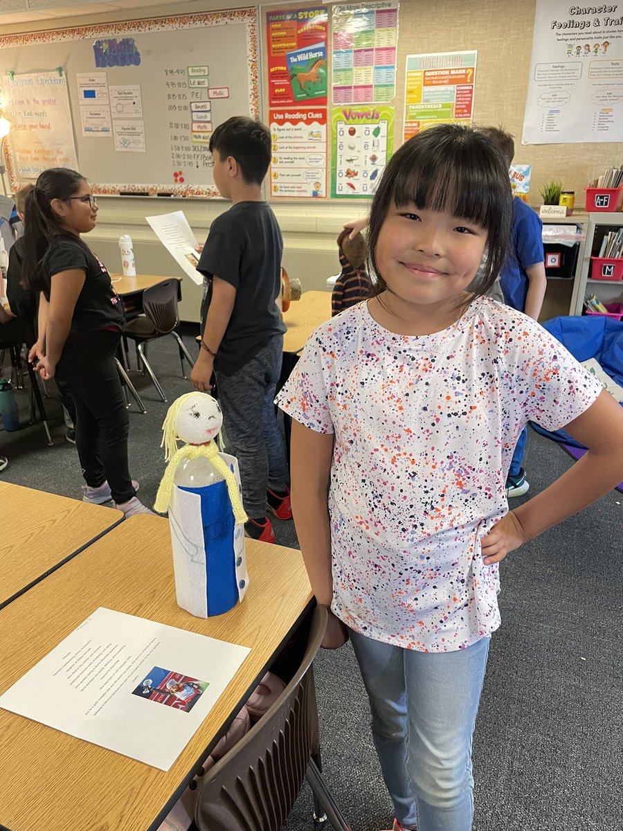 MsBartuch's tweet photo. Today, these 3rd Grader’s presented their Bio- Poems to some special visitors! They all did an AMAZING job! 🌟 https://t.co/LdyNVp7r78