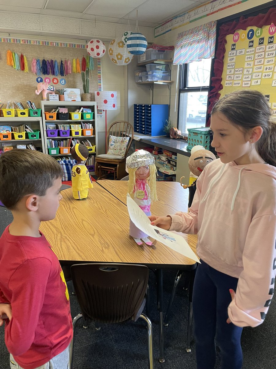 MsBartuch's tweet photo. Today, these 3rd Grader’s presented their Bio- Poems to some special visitors! They all did an AMAZING job! 🌟 https://t.co/LdyNVp7r78