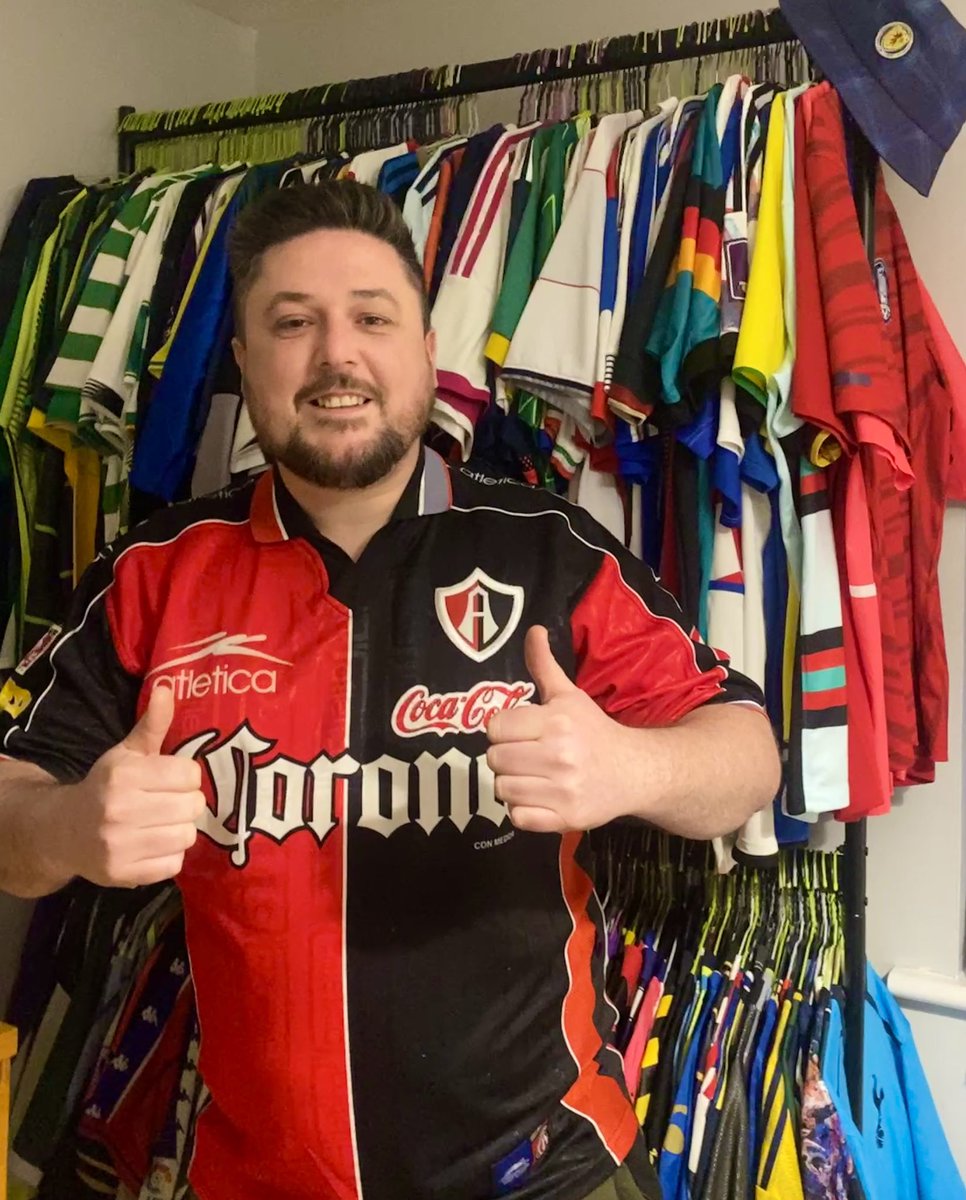 Have been rocking this @AtlasFC shirt today for #FootballShirtFriday An incredible amount raised so far for @CR_UK  and @BobbyMooreFund 

A very special mention to @fsfcUK for all the amazing work, donate at the link below if you can! 

#WearShareDonate  

fundraise.cancerresearchuk.org/page/kitcommun…