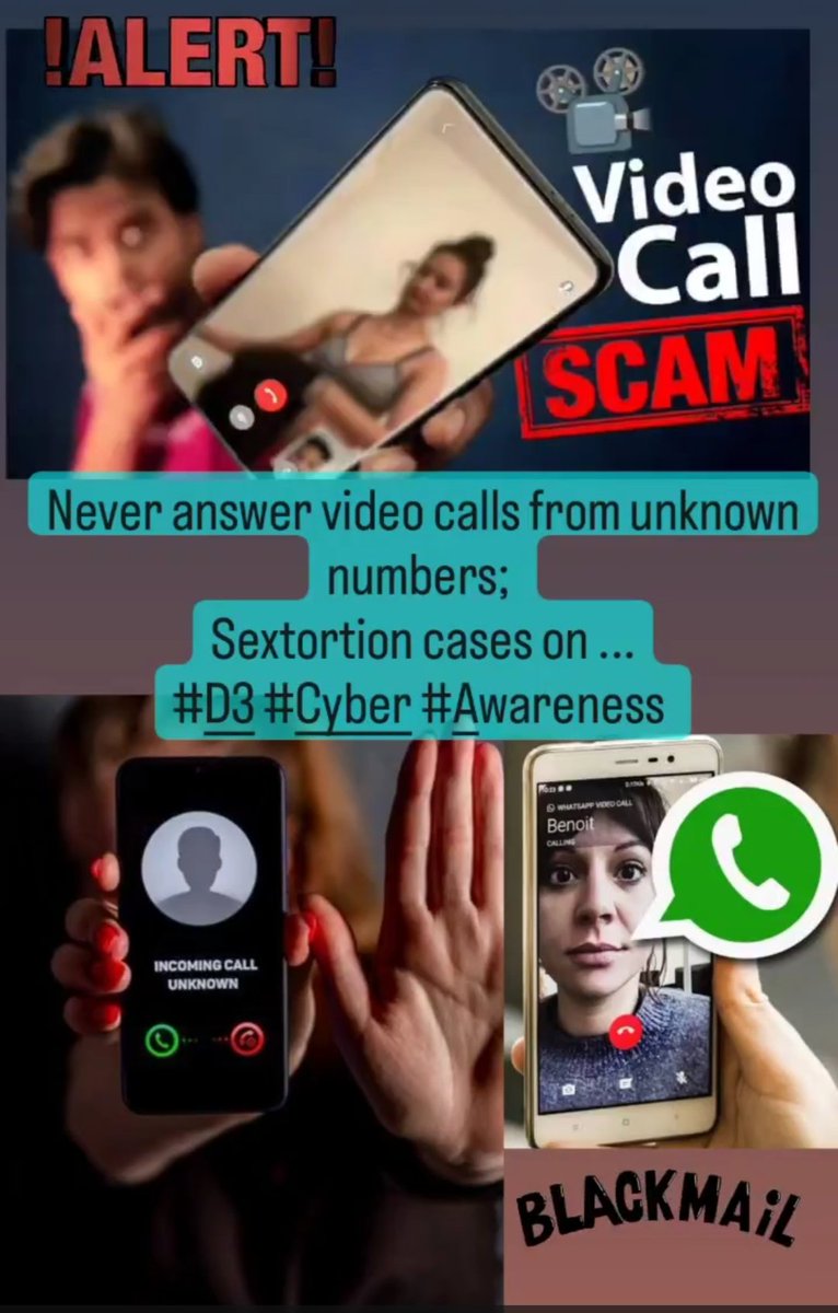 D3pak's tweet photo. Beware! THIS new scam on WhatsApp can ruin your reputation
#cyber #awareness #crime #prevention #cybertrend #forensic #whatsapp #instagram #twitter #snapchat #tinder #sextortion #blackmail #money #paytm
https://t.co/ar4EwC6g2q https://t.co/DGnTzcDVoV