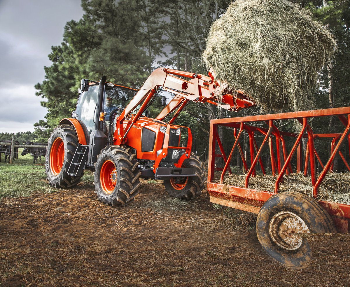 GP_Kubota's tweet photo. Did you know Kubota tractors have a reputation for being the most fuel-efficient on the market? Save money and the environment with Kubota! #FarmFactFriday #KubotaTractors https://t.co/z3G9n2DCRW