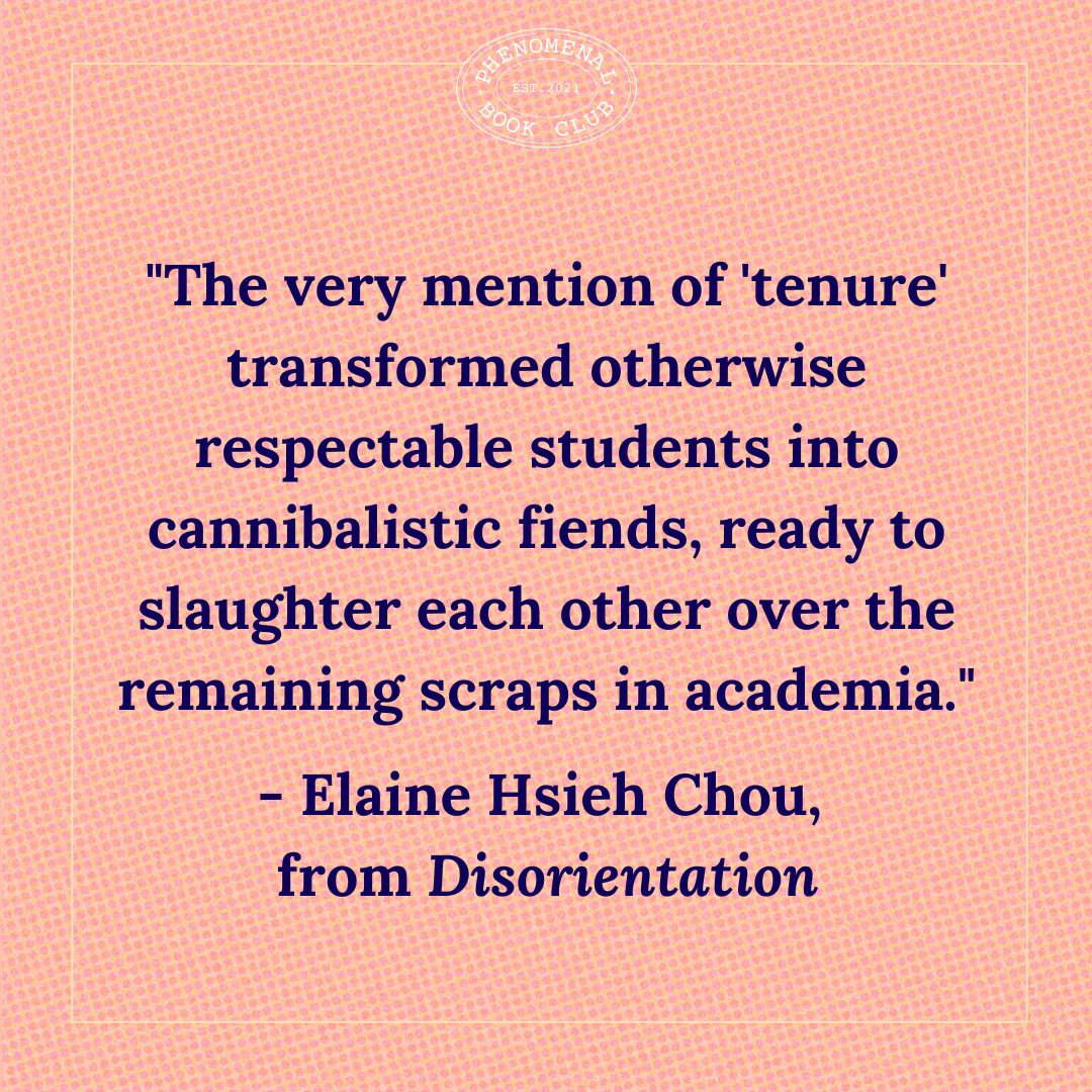 phenomenalbooks's tweet photo. The PhD candidate girlies definitely get this quote. https://t.co/LwnwQctsHl