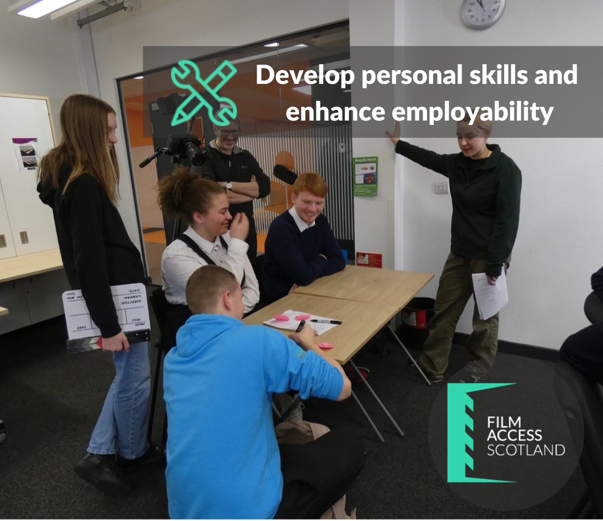 Our members offer continuous support to the groups they work with, providing opportunities for them to their develop skills. <a href="/thisissyff/">Scottish Youth Film Foundation</a> recently returned to Dumfries and Galloway to make a film with the DGTV group who had taken part in last year's Scottish Youth Film Festival.