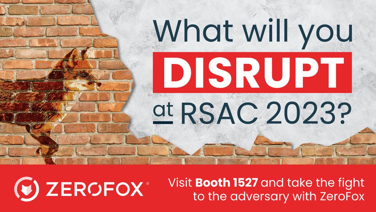 ZeroFox's tweet photo. As the only #Cybersecurity company to go public in 2022, a lot has changed for ZeroFox since last year's @RSAConference. Visit our booth next week to catch up on all things #ExternalCybersecurity, including our recent acquisition of @LG_Cyber https://t.co/OdDFE4SxPj #RSAC https://t.co/YzvHh9IHUy