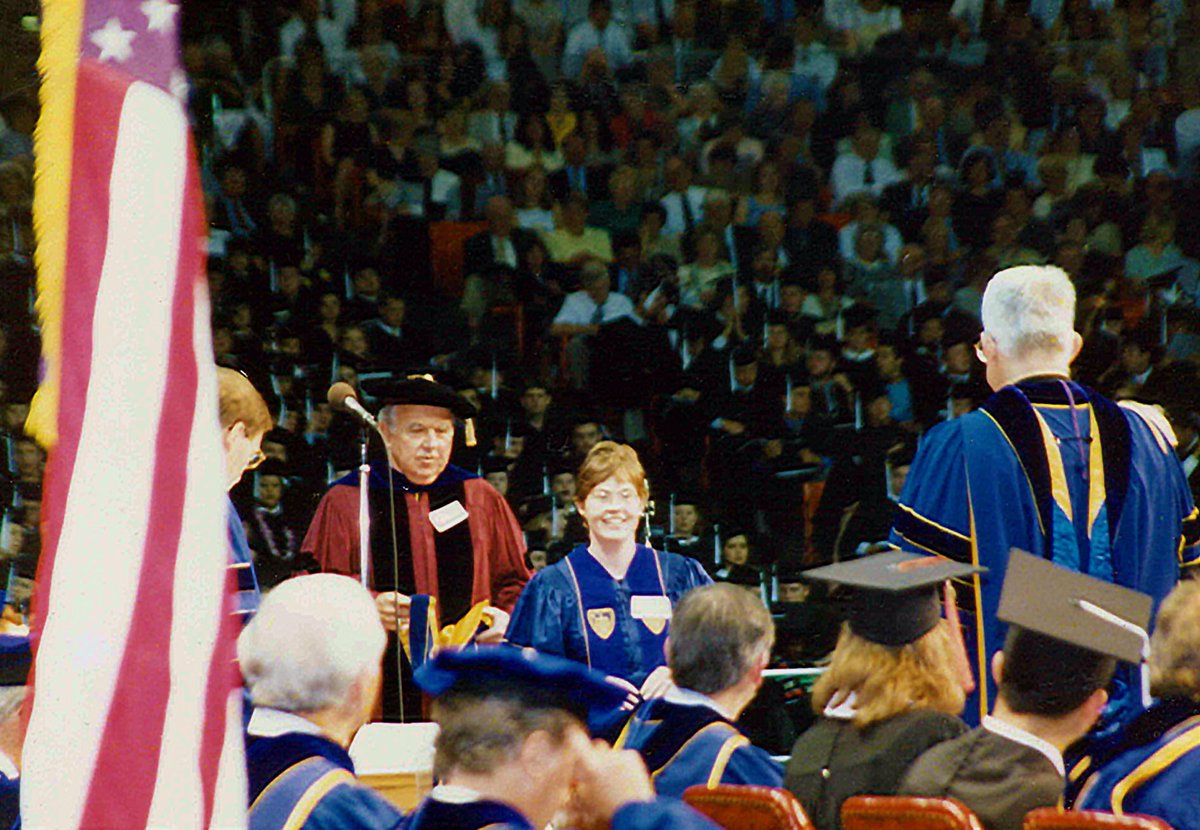 Dr. Kathleen Sprows Cummings (@ksprowscummings) on Twitter photo Pictured with Monk Malloy CSC, today and in May 1999 when he awarded me my doctoral degree! <a href="/NotreDame/">University of Notre Dame</a> Pictured with Monk Malloy CSC, today and in May 1999 when he awarded me my doctoral degree! <a href="/NotreDame/">University of Notre Dame</a>