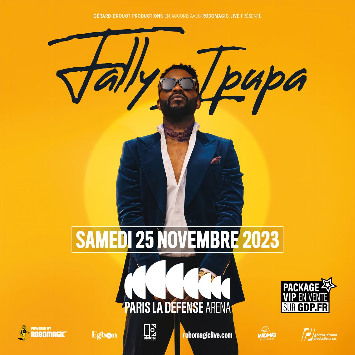👑🦅 Rendez-vous le Samedi 25 novembre 2023 à tous les warriors ⚔️👊🏾🔥 ainsi qu’aux amoureux de belles mélodies pour le concert de l’année à <a href="/ParisLaDefArena/">Paris La Défense Arena</a> 
🎟️ Mise en vente mardi 2 mai à 10h
