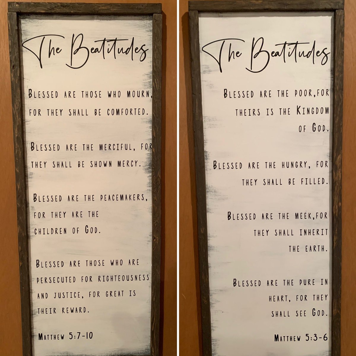 TimAAmor's tweet image. We don’t have the Ted Commandments displayed at our church, but we do have the Beatitudes &amp;amp; Micah 6:8.

Seems like a much better choice.