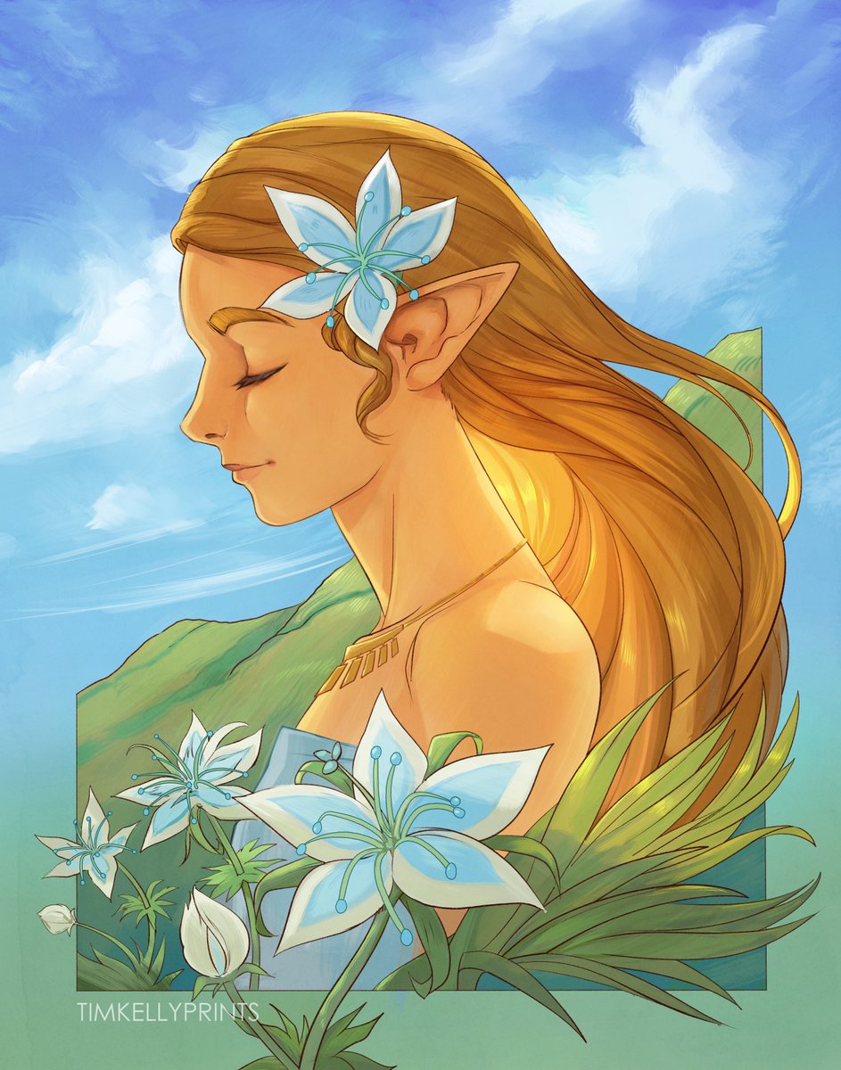 timkellyprints's tweet photo. New Artwork for my Print Store, Silent Princess! #Zelda #zeldabotw https://t.co/YFAfhdpDXo